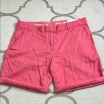 Gap Boyfriend roll up linen cotton autumn rose 9β inseam Bermuda Shorts Photo 0