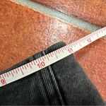 Free People Black Stretch Denim Pencil Skirt Photo 3