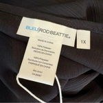 Bleu Rod Beattie Plus Size Gypset Chiffon Caftan Swim Cover Up Black Size 1X NWT Photo 6