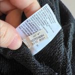 American Eagle  Crewneck Long Velvet Sleeve Gray Size Medium Photo 6