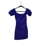 STAUD New  NWOT Purple Violet Giulia Mini Dress Size Small Photo 4