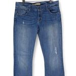 BKE  Jeans Womens 34x20 Blue Culture Boot Cut Off Crop Raw Hem DIY Ankle Cropped Photo 0