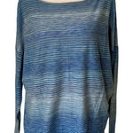 Vince . blue striped boatneck long sleeve top size S Photo 0