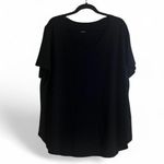 Ava & Viv Classic Black TShirt Sz 2XL Cotton/Modal Blend Closet Staple Photo 3