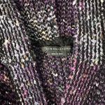 BCBG Maxazria Cardigan Sweater‎ Womens S Multicolor  Hooded Alpaca  Mohair Knit Photo 6