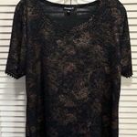 Chances R Short Sleeve Scoop Neck‎ Size XL Lacey Cut Photo 0