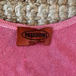 Missoni Metallic Pink Tank Top Size 50 IT Photo 9