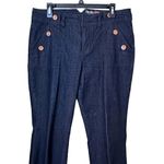 Style & Co . Sailor Blue High Rise Flare Denim Jeans Size 10 Photo 1