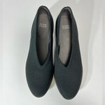 Eileen Fisher  The Heaven Stretch Wedge Slip-On Shoes Flats Graphite Weaved 9.5 Photo 5