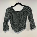 Brandy Melville John Galt off the shoulder flower shirt Photo 0