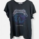 Daydreamer Metallica Ride The Lightening Tour Tee in Vintage Black Photo 5
