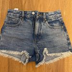 PacSun  high rise festival Jean Shorts size 23 Butterfly print back NWOT Photo 0