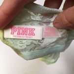 PINK - Victoria's Secret PINK VS yellow with green lace overlay bralette M Photo 3