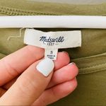 Madewell Long Sleeve Pullover Top Green Sz Small Photo 3