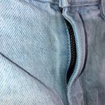 American Eagle Stovepipe Jeans Women 4 Short Wide Leg Stretch Light Wash Denim Photo 8