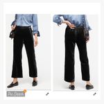 J.Crew  Peyton Black Velvet Pull On Pants Photo 2
