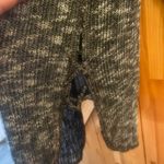 Christopher & Banks Christopher Banks charcoal 3/4 Sleeve V-neck Sweater XL Side Laces  Tunic Photo 1