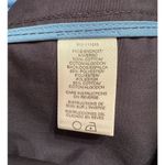 Michael Kors  Sz XL Navy White Paisley Cotton Button Up Trench Rain Coat Jacket Photo 8