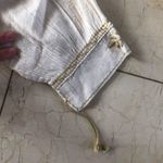 Authentic Mexican Linen/Cotton Embroidered Tunic White Size M Photo 2