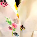 Boutique GORGEOUS One button, deep V butterfly 🦋 Blazer Photo 2