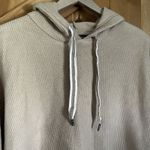 Aerie Women's Large Beige Pullover Hoodie Ribbed Photo 1