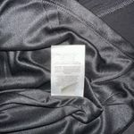 EXPRESS NWT  Black V-Neck Satin Sleeveless Slip Maxi Dress with Slit MEDIUM Photo 4