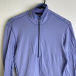 Patagonia Vtg R1 Stretch Top Medium Womens Iolite Mulberry Half Zip Outdoors USA Photo 2