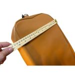 DSW Striped Canvas & Faux Leather Weekend Duffle Bag With Zipper Pocket Photo 4