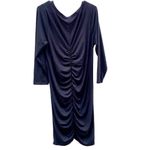 Torrid NWT Womens 2X black long sleeve Mini Jersey Bodycon Dress Photo 2