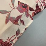 Lulus  Shifting‎ Dears Floral Shift Dress Cut Out Sleeve Beige Cream Mini Large Photo 12