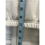 Forever 21  Cream/Hot Pink Crop 1/4‎ Zip Sweatshirt Size M Long Sleeve Collar Photo 1