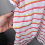 Trina Turk Costa De Prata Hooded Terry Tunic Coverup Large Roll Tab Beach Resort Photo 7