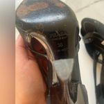 Prada  vero cuoio Sandals Heels sz 36 (6) Photo 15