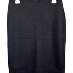 Philosophy  Republic Charcoal Pencil Skirt Sz 6 Classic Office Minimalist Photo 0