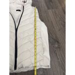Tahari Hooded Puffer Vest Cream Quilted Zip Up Lightweight Women Size 2X New Photo 7