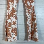 Sunland 17 high rise cowhide flare with frayed hem jeans size Small Photo 3