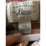 G.H. Bass plaid button down shirt sz XXL Red Photo 2