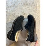 UGG  Australia Unisex Black Sheepskin Slip-On Loafers Casual Shoes Photo 7
