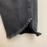 Gianni Bini  Light Wash Black Jeans With Uneven Raw Hem Photo 9