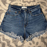 Abercrombie & Fitch  Curve Love High Rise Mom Denim Short🔹 Photo 0