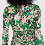 ALC Frank A.L.C. Kiki Ruched‎ Mini Dress Emerald Multi Floral XS Photo 1