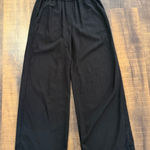 Marine layer  Black Allison Wide Leg Pant Size Medium Photo 0