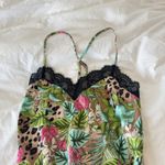 INC Lace Bustier Slip Jungle Leopard Print Size S Lingerie Boudoir Nightie Sexy Photo 1