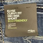 Silver Jeans  Elyse Curvy Fit Denim Shorts Photo 3