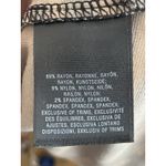 HD in Paris HD Paris Long Sleeve Skater Dress Size Large Black Tan Geometric Stripe Jersey‎ Photo 6