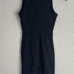 Aritzia Babaton Black V Neck Romper XXS Athletic Athleisure Loungewear Vacation Photo 4