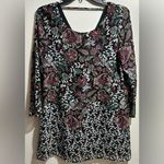 Speechless  Floral Blouse Multicolor 3/4 Sleeve (628) Photo 0