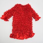 Vintage 90s Red Bubble Popcorn Shirt Size M Photo 5