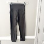 Lululemon  Athletica High Rise 21” Align Crop Leggings Melanite Gray Size 2 Photo 3