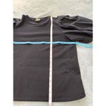 a.n.a  Womens Black Puff Sleeve T Shirt Top Large Size‎ Cotton Blend Casual Photo 4